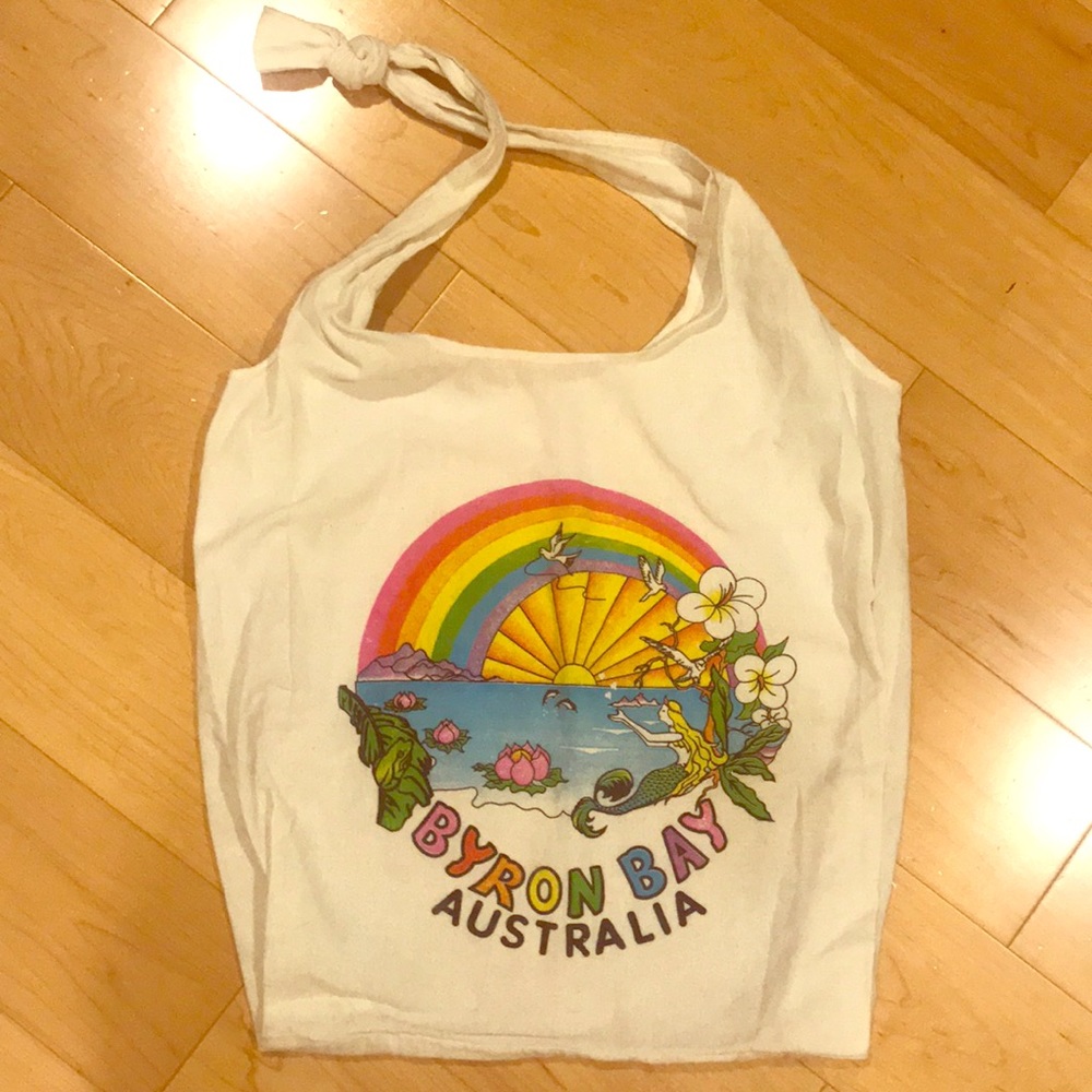 Byron Bay Australia cloth bag tote 🌞🦄💕